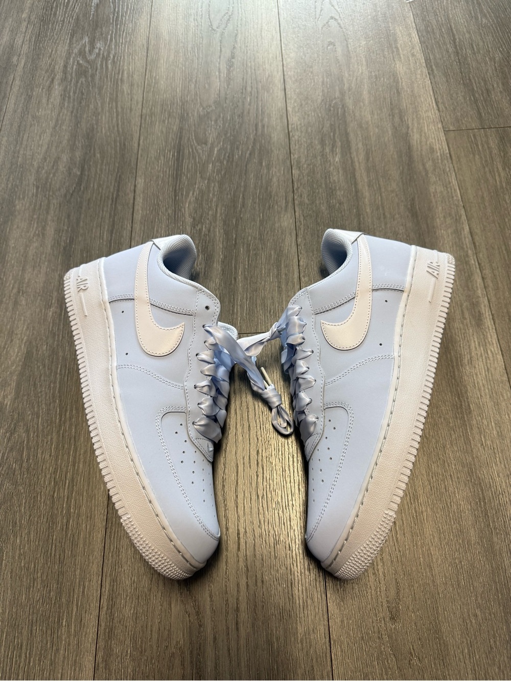 Women's Nike Air Force 1 Retro PRM Hydrogen Blue/Grey IR0871 400 New